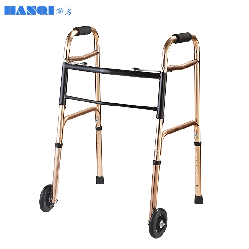 Walking Aids with Wheels Lightweight Folding Mobility Aids Medical Walker