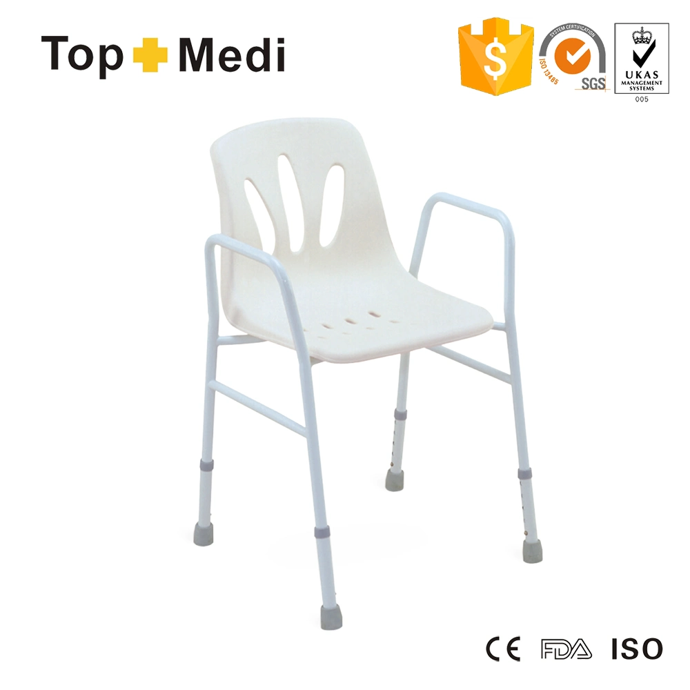 Rehabilitation Therapy Supplies Aluminum Alloy Adjustable Folding Bath Shower Chair