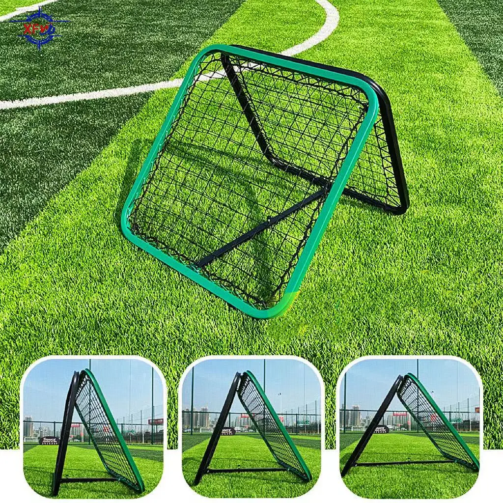 Multifunctional Soccer Rebounder Net Adjustable Goal for Football Baseball Training Practicing