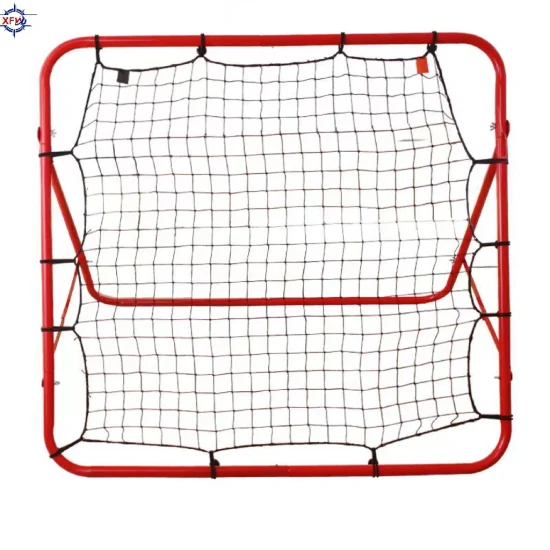 Wholesale Folding Soccer Rebound Net Adjustable Kickback Rebounder Portable Football Training Goal